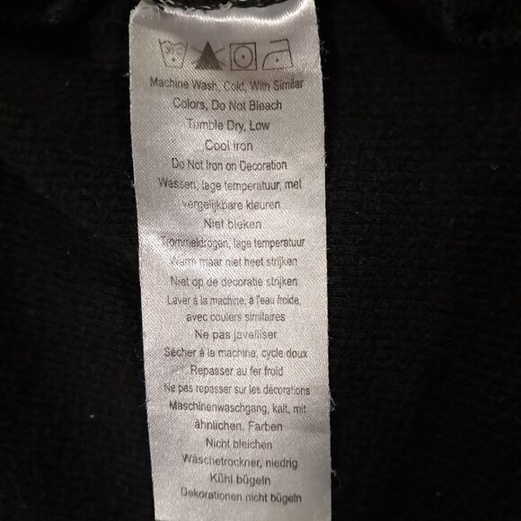 Harley Davidson Sweater Men 2XL XXL 1/4 Button Black Orange Colorblock Embroider - Picture 13 of 13